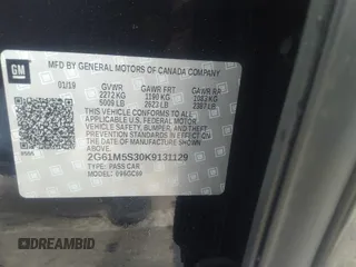 2019 Cadillac XTS Luxury with VIN 2G61M5S30K9131129, listed as a IAAI auction lot 33247508 with 89,208 mi miles and . Bid and sale history available at DreamBid. Image 9.