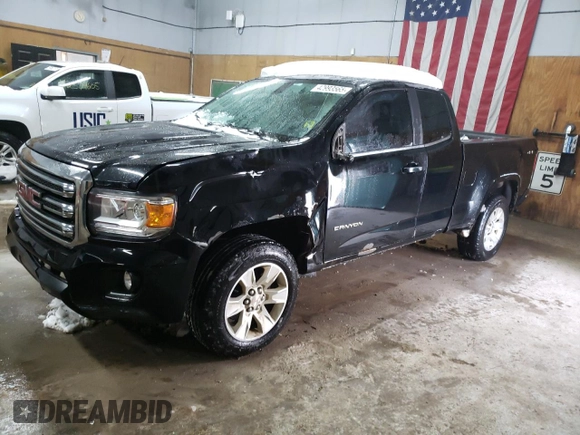 2016 GMC Canyon 4WD SLE with VIN 1GTH6CE37G1380495, listed as a Copart auction lot 42993565 with 183,552 mi miles and Clean Title. Bid and sale history available at carsss.com. Image 1.