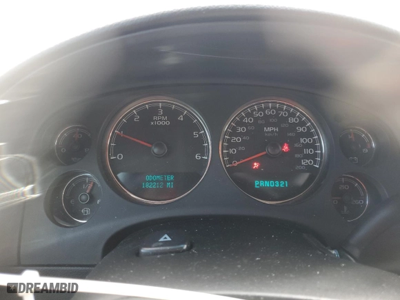 2007 Chevrolet Tahoe LT with VIN 1GNFK130X7R310871, listed as a Copart auction lot 51680865 with 182,212 mi miles and Salvage Title. Bid and sale history available at carsss.com. Image 9.