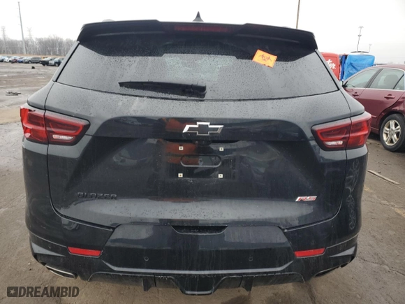 2024 Chevrolet Blazer RS with VIN 3GNKBERS0RS132922, listed as a Copart auction lot 86189414 with 7,806 mi miles and Clean Title. Bid and sale history available at carsss.com. Image 6.