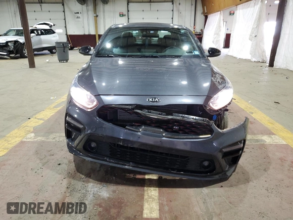 2021 Kia Forte GT-Line with VIN 3KPF34AD5ME273264, listed as a Copart auction lot 58869625 with 32,569 mi miles and Salvage title. Bid and sale history available at DreamBid. Image 5.