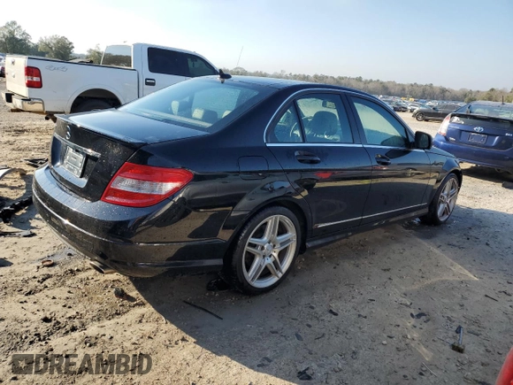 2008 Mercedes-Benz C 350 Sport with VIN WDDGF56X68F165483, listed as a Copart auction lot 43934344 with 109,454 mi miles and Salvage Title. Bid and sale history available at DreamBid. Image 3.