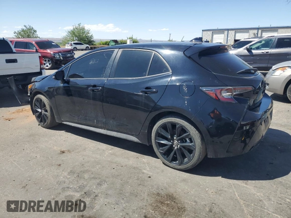 2022 Toyota Corolla Hatchback SE with VIN JTND4MBE6N3184979, listed as a Copart auction lot 54800675 with 61,274 mi miles and Salvage Title. Bid and sale history available at carsss.com. Image 2.