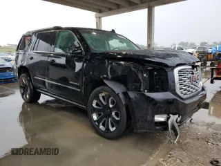 2019 GMC Yukon Denali with VIN 1GKS1CKJ7KR383385, listed as a Copart auction lot 89097255 with 22,916 mi miles and Non Repairable. Bid and sale history available at carsss.com. Image 4.