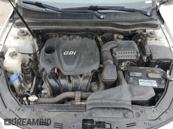 2013 Kia Optima EX with VIN 5XXGN4A76DG247451, listed as a Copart auction lot 58445265 with 181,194 mi miles and Salvage title. Bid and sale history available at DreamBid. Image 11.