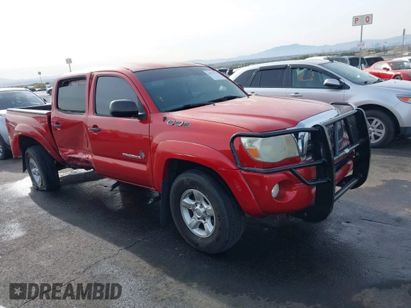 2010 Toyota Tacoma PreRunner with VIN 5TEJU4GN7AZ682751, listed as a IAAI auction lot 41072374 with 202,042 mi miles and . Bid and sale history available at DreamBid. Image 1.