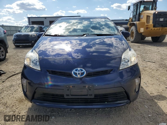 2014 Toyota Prius Four with VIN JTDKN3DU2E0381009, listed as a Copart auction lot 55391645 with 116,227 mi miles and Non Repairable. Bid and sale history available at DreamBid. Image 5.