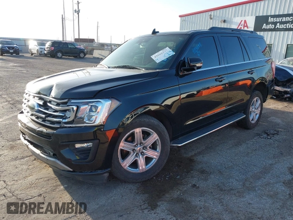 2019 Ford Expedition XLT z VIN 1FMJU1HT5KEA76604, wystawiony jako IAAI lot #42066397 z przebiegiem 112 305 mil mil oraz . Historia ofert i sprzedaży dostępna na DreamBid. Obrazek 2.