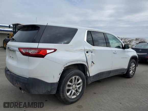2020 Chevrolet Traverse LS with VIN 1GNEVLKW3LJ178338, listed as a Copart auction lot 47040605 with 67,589 mi miles and Salvage Title. Bid and sale history available at carsss.com. Image 3.