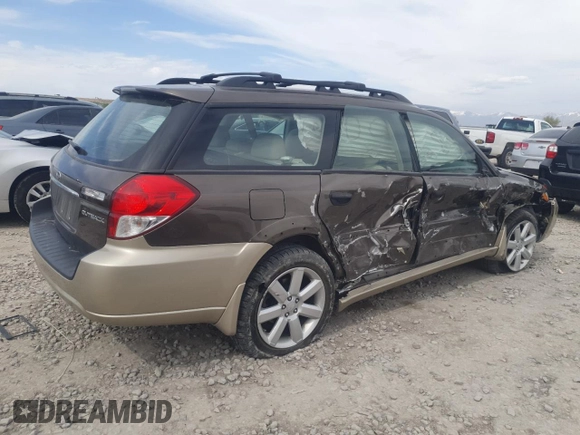 2008 Subaru Outback i z VIN 4S4BP61C187365883, wystawiony jako Copart lot #54420125 z przebiegiem 131 991 mil mil oraz Szkoda całkowita • Salvage title. Historia ofert i sprzedaży dostępna na DreamBid. Obrazek 3.