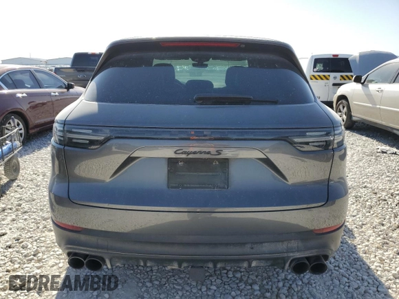 2021 Porsche Cayenne S with VIN WP1AB2AY0MDA28683, listed as a Copart auction lot 48335135 with 73,508 mi miles and Salvage title. Bid and sale history available at DreamBid. Image 6.
