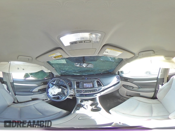 2014 Toyota Highlander LE z VIN 5TDBKRFHXES008602, wystawiony jako Copart lot #58779455 z przebiegiem 182 203 mil mil oraz Szkoda całkowita • Salvage title. Historia ofert i sprzedaży dostępna na DreamBid. Obrazek 16.