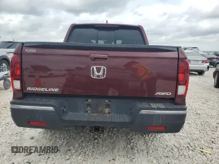 2019 Honda Ridgeline RTL-E with VIN 5FPYK3F70KB002068, listed as a Copart auction lot 54766055 with 109,131 mi miles and Clean title. Bid and sale history available at DreamBid. Image 6.