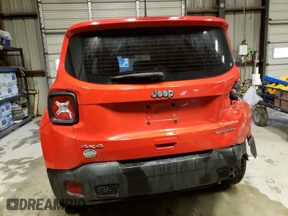 2020 Jeep Renegade Sport z VIN ZACNJBAB2LPK96116, wystawiony jako Copart lot #37249614 z przebiegiem 73 424 mil mil oraz Szkoda całkowita • Salvage title. Historia ofert i sprzedaży dostępna na DreamBid. Obrazek 6.