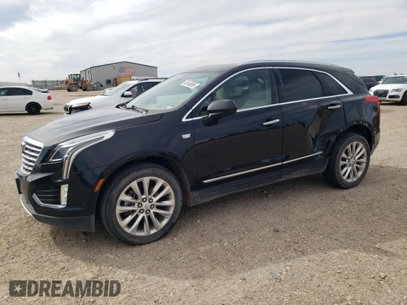 2017 Cadillac XT5 Platinum AWD z VIN 1GYKNFRS1HZ283589, wystawiony jako Copart lot #49140565 z przebiegiem 77 900 mil mil oraz Szkoda całkowita • Salvage title. Historia ofert i sprzedaży dostępna na DreamBid. Obrazek 1.