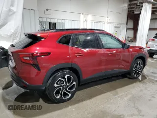 2024 Chevrolet Trax 2RS with VIN KL77LJE23RC122124, listed as a Copart auction lot 55307695 with 21,855 mi miles and Salvage Title. Bid and sale history available at DreamBid. Image 3.