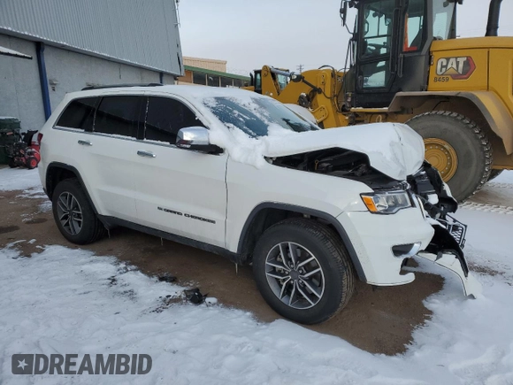 2022 Jeep Grand Cherokee WK Limited with VIN 1C4RJFBGXNC177954, listed as a Copart auction lot 89343835 with 0 mi miles and Salvage Title. Bid and sale history available at carsss.com. Image 4.