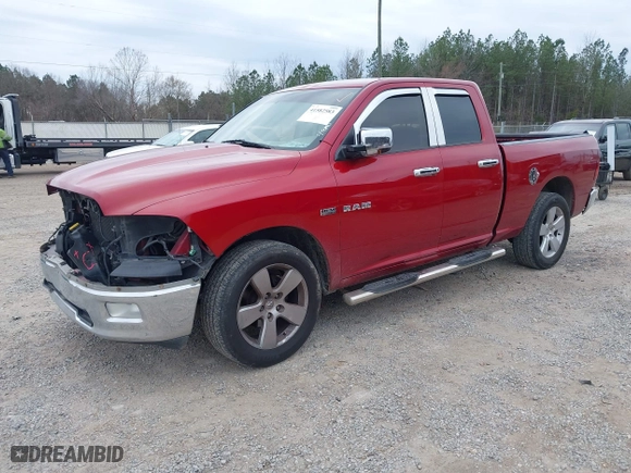 2009 Dodge Ram 1500 SLT with VIN 1D3HB18T49S722968, listed as a IAAI auction lot 41582583 with 206,012 mi miles. Bid and sale history available at carsss.com. Image 19.