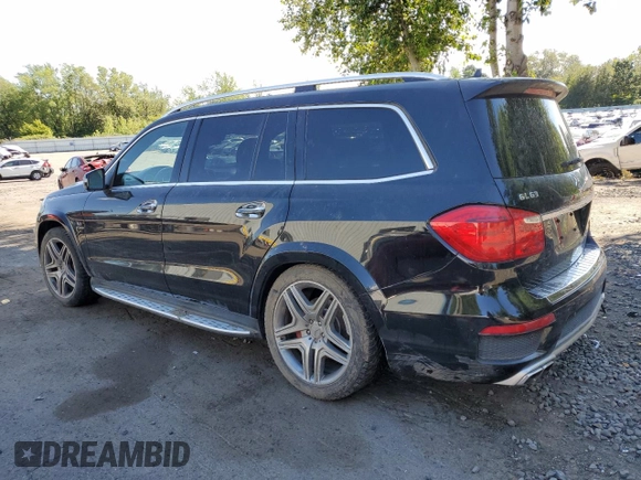 2015 Mercedes-Benz GL-Class GL 63 AMG with VIN 4JGDF7EE2FA566897, listed as a Copart auction lot 64059104 with 0 mi miles and Salvage Title. Bid and sale history available at carsss.com. Image 2.