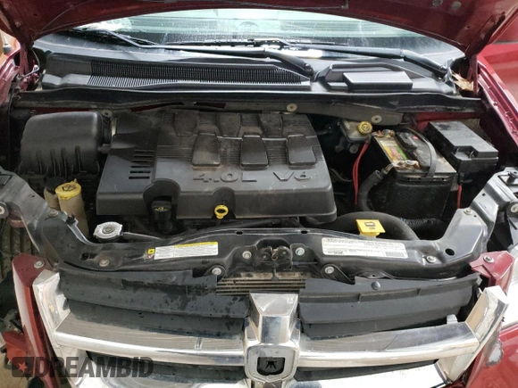 2010 Dodge Grand Caravan Crew with VIN 2D4RN6DX8AR419274, listed as a Copart auction lot 54915055 with 304,675 mi miles and Clean Title. Bid and sale history available at DreamBid. Image 12.