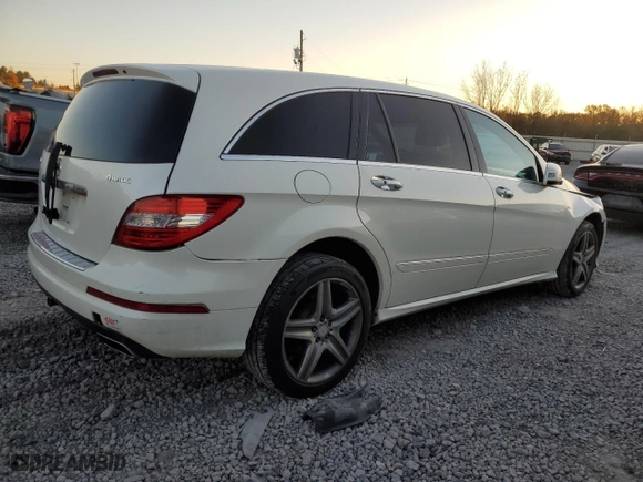 2012 Mercedes-Benz R-Class R 350 with VIN 4JGCB5HE1CA142811, listed as a Copart auction lot 82149634 with 187,770 mi miles and Salvage Title. Bid and sale history available at carsss.com. Image 3.
