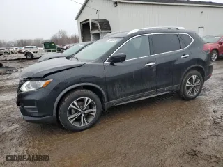 2020 Nissan Rogue SV with VIN JN8AT2MV3LW132169, listed as a Copart auction lot 46035355 with 93,070 mi miles and Salvage Title. Bid and sale history available at carsss.com. Image 1.