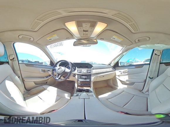2014 Mercedes-Benz E 350 Sport with VIN WDDHF5KB0EA846889, listed as a Copart auction lot 56346475 with 110,930 mi miles and Salvage title. Bid and sale history available at DreamBid. Image 14.