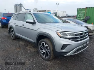 2023 Volkswagen Atlas SEL z VIN 1V2BR2CA9PC502866, wystawiony jako IAAI lot #41877062 z przebiegiem 18 605 mil mil oraz . Historia ofert i sprzedaży dostępna na DreamBid. Obrazek 1.