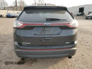 2017 Ford Edge SE with VIN 2FMPK4G9XHBC51201, listed as a Copart auction lot 48622425 with 49,286 mi miles and Salvage Title. Bid and sale history available at carsss.com. Image 6.