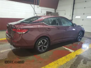 2024 Nissan Sentra SV z VIN 3N1AB8CV2RY339689, wystawiony jako Copart lot #58989255 z przebiegiem 21 366 mil mil oraz Czysty tytuł • Clean title. Historia ofert i sprzedaży dostępna na DreamBid. Obrazek 3.