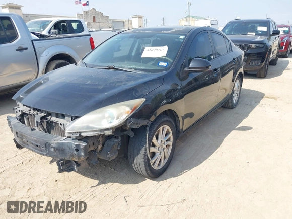 2012 Mazda 3 i Grand Touring with VIN JM1BL1W71C1576432, listed as a IAAI auction lot 41899165 with 276,687 mi miles and . Bid and sale history available at DreamBid. Image 2.