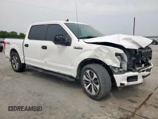 2020 Ford F-150 XL with VIN 1FTEW1CP5LKD01164, listed as a Copart auction lot 53619115 with 182,103 mi miles and Clean Title. Bid and sale history available at carsss.com. Image 4.
