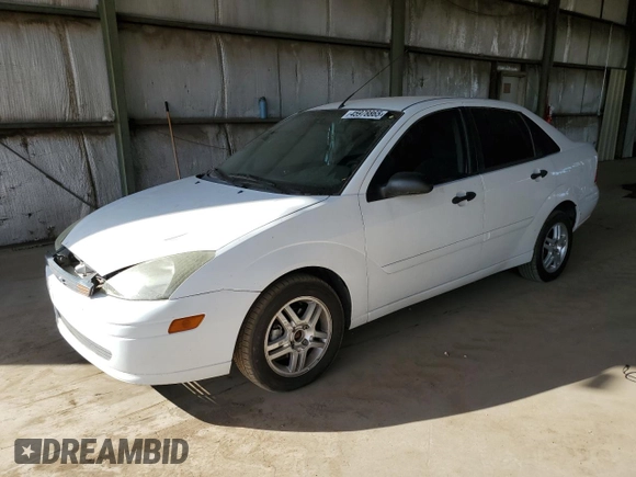 2004 Ford Focus ZTS with VIN 1FAFP38Z44W160028, listed as a Copart auction lot 45978865 with 177,272 mi miles and Salvage Title. Bid and sale history available at carsss.com. Image 1.