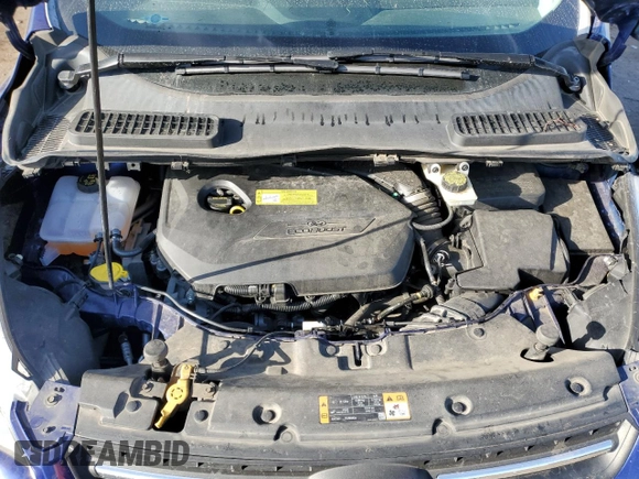 2014 Ford Escape SE with VIN 1FMCU9GX6EUD16166, listed as a Copart auction lot 83913634 with 123,624 mi miles and Salvage Title. Bid and sale history available at carsss.com. Image 12.