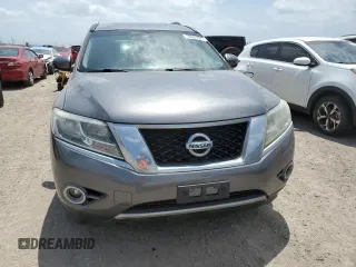 2016 Nissan Pathfinder SL with VIN 5N1AR2MN3GC636394, listed as a Copart auction lot 53661025 with 60,542 mi miles and Salvage title. Bid and sale history available at DreamBid. Image 5.