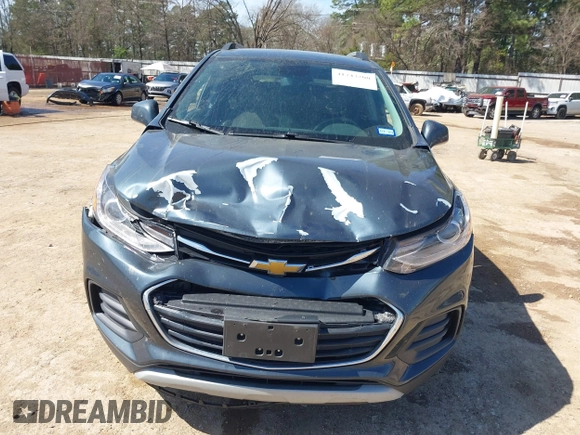 2021 Chevrolet Trax LT with VIN KL7CJPSB3MB323158, listed as a IAAI auction lot 41743200 with 91,229 mi miles. Bid and sale history available at carsss.com. Image 12.