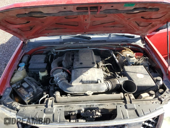 2005 Nissan Frontier SE with VIN 1N6AD06W55C425866, listed as a Copart auction lot 44012455 with 320,704 mi miles and Clean title. Bid and sale history available at DreamBid. Image 11.