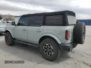 2022 Ford Bronco with VIN 1FMDE5BH6NLB10927, listed as a Copart auction lot 51819655 with 43,620 mi miles and Salvage Title. Bid and sale history available at carsss.com. Image 2.