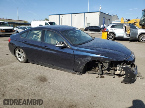 2015 BMW 4 Series 428i with VIN WBA4A5C58FD410238, listed as a Copart auction lot 64626494 with 72,263 mi miles and Salvage Title. Bid and sale history available at DreamBid. Image 4.