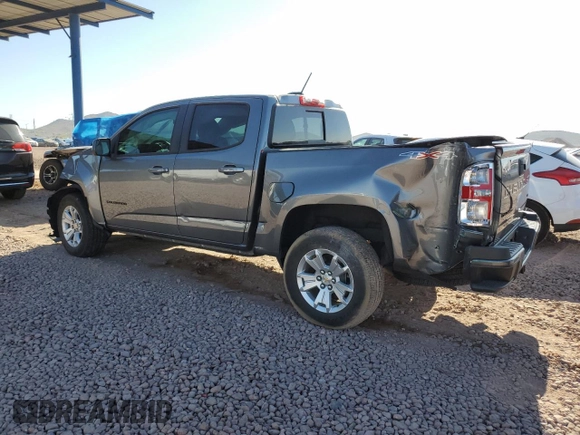 2022 Chevrolet Colorado 4WD LT with VIN 1GCGTCEN8N1271286, listed as a Copart auction lot 58100745 with 31,208 mi miles and Salvage title. Bid and sale history available at DreamBid. Image 2.