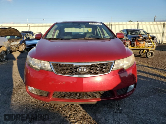 2011 Kia Forte SX with VIN KNAFW4A34B5376907, listed as a Copart auction lot 83527864 with 192,606 mi miles and Salvage Title. Bid and sale history available at carsss.com. Image 5.