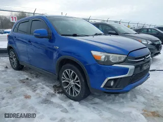 2019 Mitsubishi Outlander Sport ES 2.0 with VIN JA4AR3AU3KU030029, listed as a IAAI auction lot 41644191 with 208,285 mi miles. Bid and sale history available at carsss.com. Image 1.