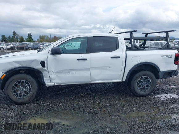 2024 Ford Ranger with VIN 1FTER4HP7RLE46467, listed as a IAAI auction lot 41901621 with 2,137 mi miles and . Bid and sale history available at DreamBid. Image 6.