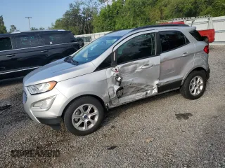 2021 Ford EcoSport SE with VIN MAJ3S2GEXMC449698, listed as a Copart auction lot 52936185 with 18,184 mi miles and Non Repairable. Bid and sale history available at carsss.com. Image 1.