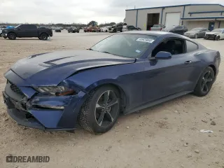 2018 Ford Mustang EcoBoost with VIN 1FA6P8TH8J5172020, listed as a Copart auction lot 45929885 with 90,251 mi miles and Salvage Title. Bid and sale history available at carsss.com. Image 1.