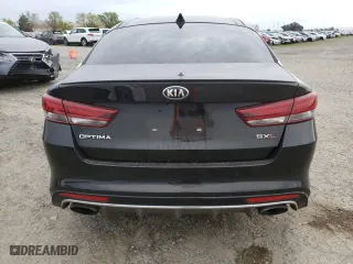 2017 Kia Optima SX Limited with VIN 5XXGV4L24HG136551, listed as a Copart auction lot 49744555 with 185,324 mi miles and Clean Title. Bid and sale history available at carsss.com. Image 6.