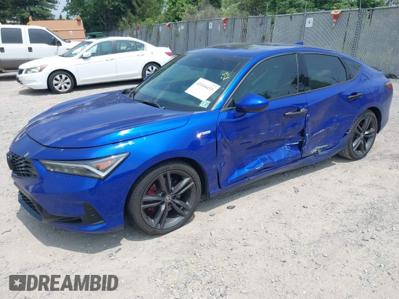 2023 Acura Integra w/A-Spec Package with VIN 19UDE4H35PA002597, listed as a IAAI auction lot 42444433 with 54,356 mi miles and . Bid and sale history available at DreamBid. Image 17.