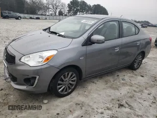 2020 Mitsubishi Mirage G4 SE with VIN ML32F4FJ8LHF13068, listed as a Copart auction lot 43608285 with 49,005 mi miles and Salvage Title. Bid and sale history available at carsss.com. Image 1.