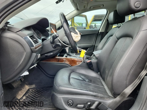 2015 Audi A6 Premium Plus with VIN WAUFGAFC7FN010515, listed as a Copart auction lot 61332435 with 169,121 mi miles and Clean title. Bid and sale history available at DreamBid. Image 7.