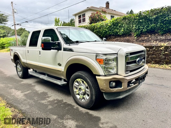 2012 Ford F-350 XL with VIN 1FT8W3BT2CEC01397, listed as a Copart auction lot 60002025 with Not provided miles and Clean title. Bid and sale history available at DreamBid. Image 1.